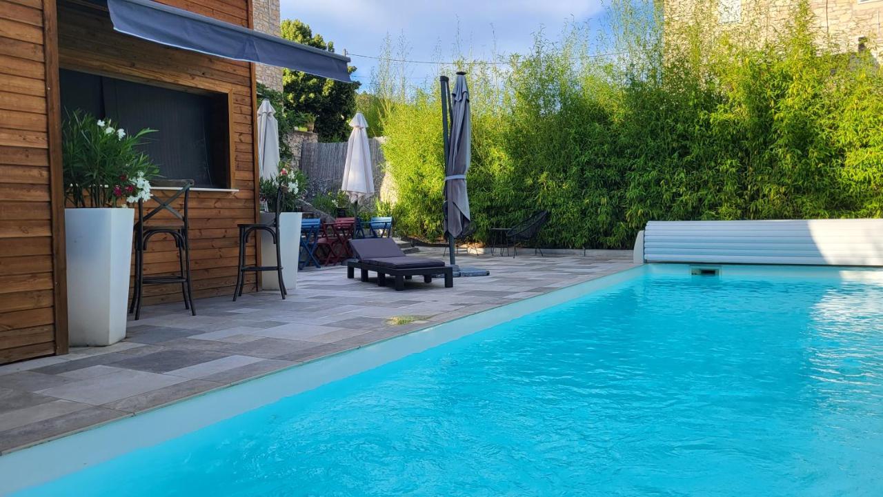 Le Mas Rolland, Piscine Chauffee & Spa - Millau - Gorges Du Tarn Compeyre Kültér fotó